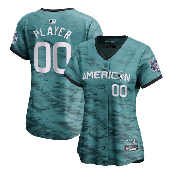 Womens American League Nike Teal 2023 MLB All-Star Game Pick-A-Player Limited Jersey